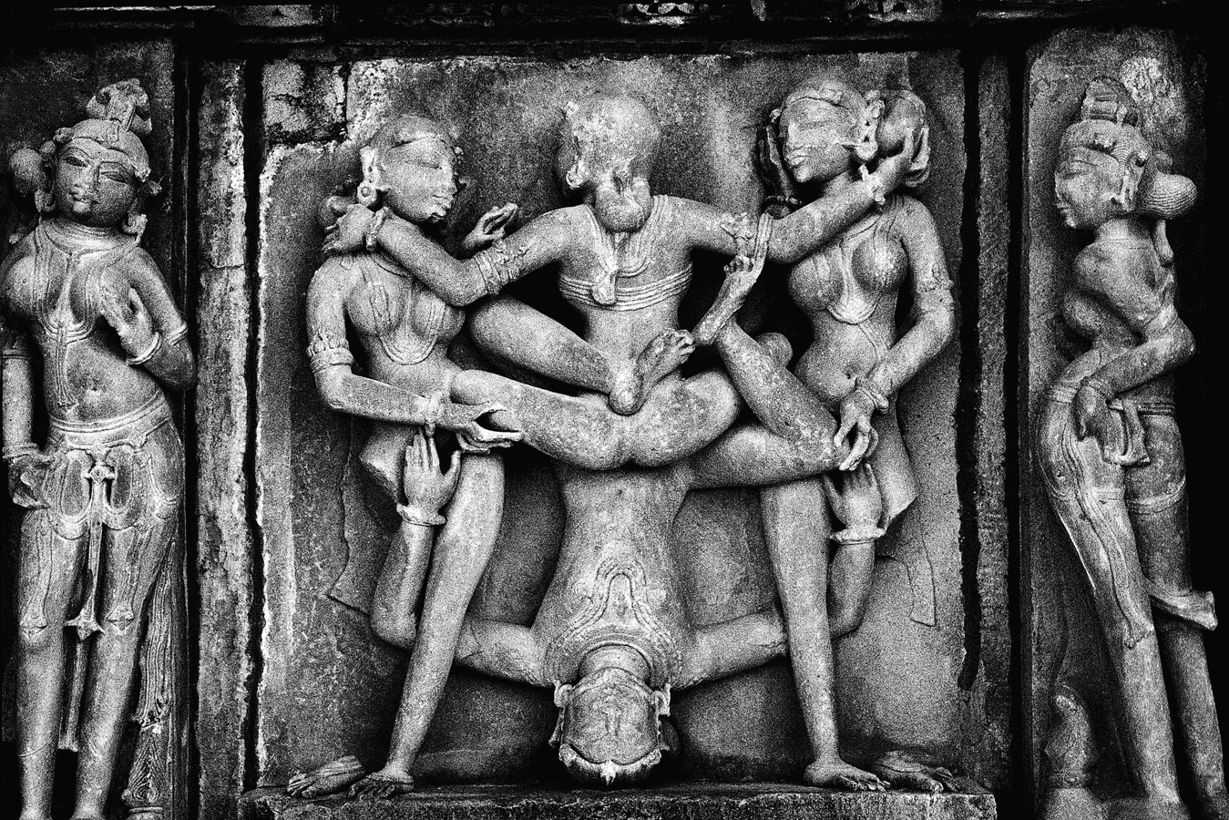 Kandariya Mahadeva Temple, 1988. (Photograph by Raghu Rai.) Kandariya Mahadeva Temple, 1988. (Photograph by Raghu Rai.)