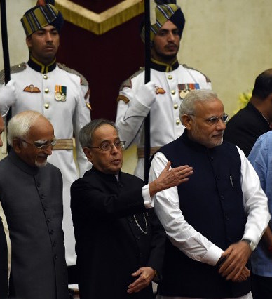 President Pranab Mukherjee's term comes to an end in July and the hunt for a successor is on. (Photo credit: Prakash Singh / AFP) President Pranab Mukherjee's term comes to an end in July and the hunt for a successor is on. (Photo credit: Prakash Singh / AFP)