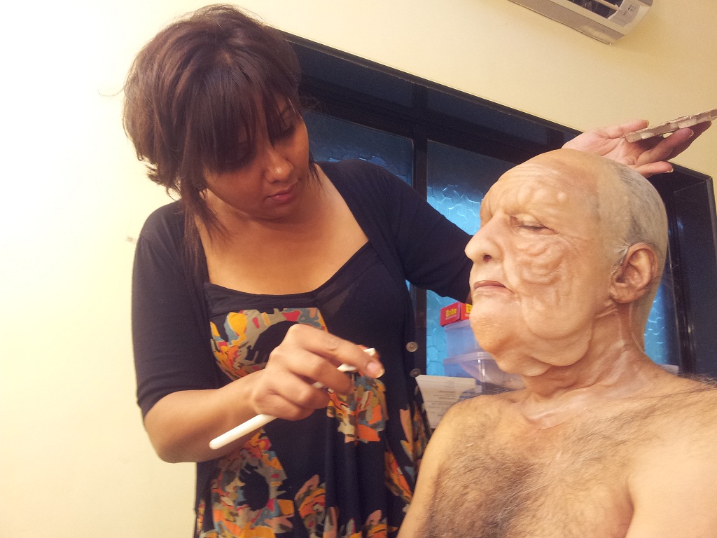 Preetisheel Singh on the sets of ‘Nanak Shah Fakir’. Preetisheel Singh on the sets of ‘Nanak Shah Fakir’.