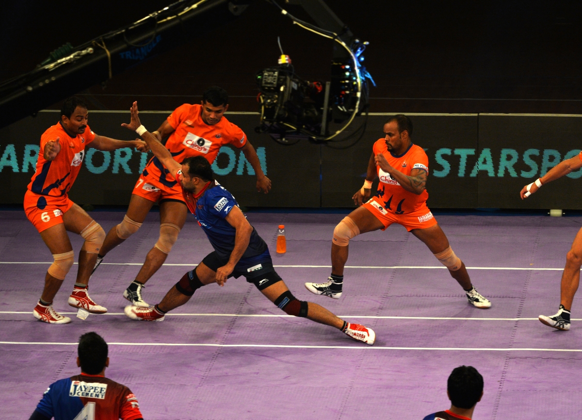 Pro Kabaddi was jazzed up for television (Image: AFP) Pro Kabaddi was jazzed up for television (Image: AFP)