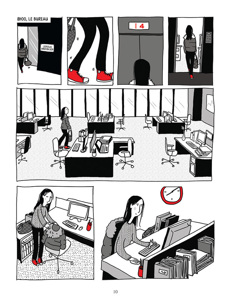 A page from ‘The Invisible Difference’ (Delcourt), by Julie Dachez. Delcourt/Mirages A page from ‘The Invisible Difference’ (Delcourt), by Julie Dachez. Delcourt/Mirages