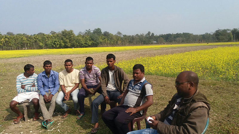 An adivasi student group in Baksa district. Photo credit: Ipsita Chakravarty An adivasi student group in Baksa district. Photo credit: Ipsita Chakravarty
