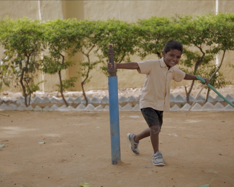Kranti in Born Behind Bars. Image credit: Films Division. Kranti in Born Behind Bars. Image credit: Films Division.