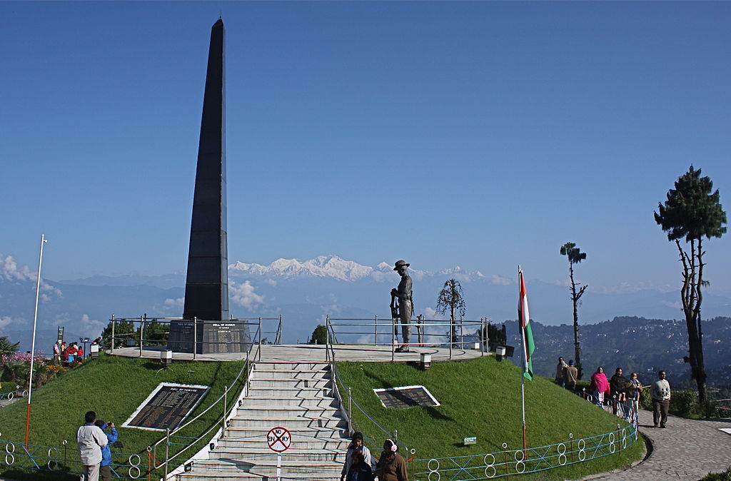 The Darjeeling War Memorial commemorates Gorkha soldiers who died in wars for independent India | Image credit: Judith / Creative Commons The Darjeeling War Memorial commemorates Gorkha soldiers who died in wars for independent India | Image credit: Judith / Creative Commons