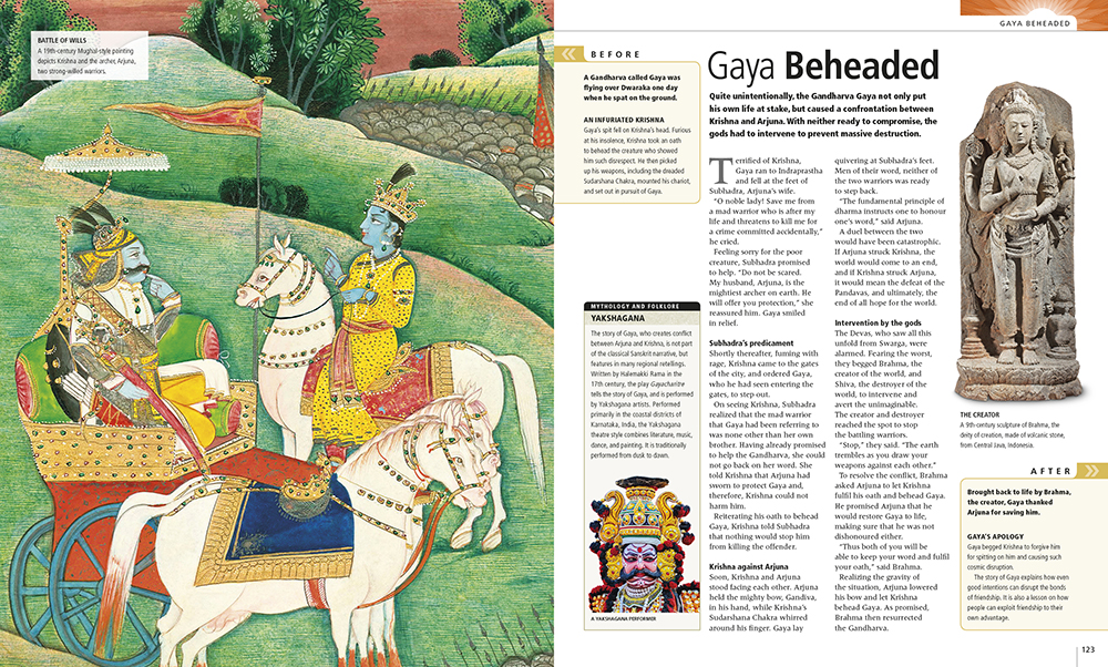 Photo credit: The Illustrated Mahabharata: The Definitive Guide to India’s Greatest Epic Photo credit: The Illustrated Mahabharata: The Definitive Guide to India’s Greatest Epic