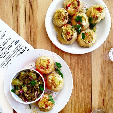 Sev puri was the Omars' early claim to fame. Sev puri was the Omars' early claim to fame.
