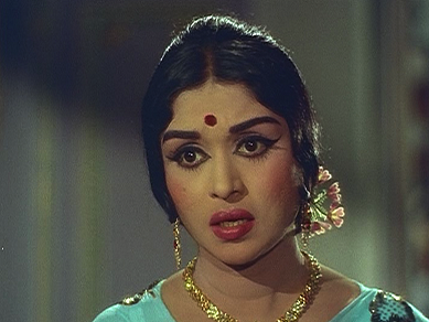 Saroja Devi in ‘Anbe Vaa.’ Saroja Devi in ‘Anbe Vaa.’