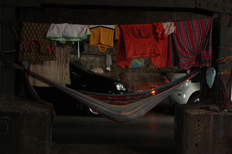 Childhood flourishes between pillars, growing into an uncertain future of homelessness; bereft of access to good healthcare and education. Childhood flourishes between pillars, growing into an uncertain future of homelessness; bereft of access to good healthcare and education.