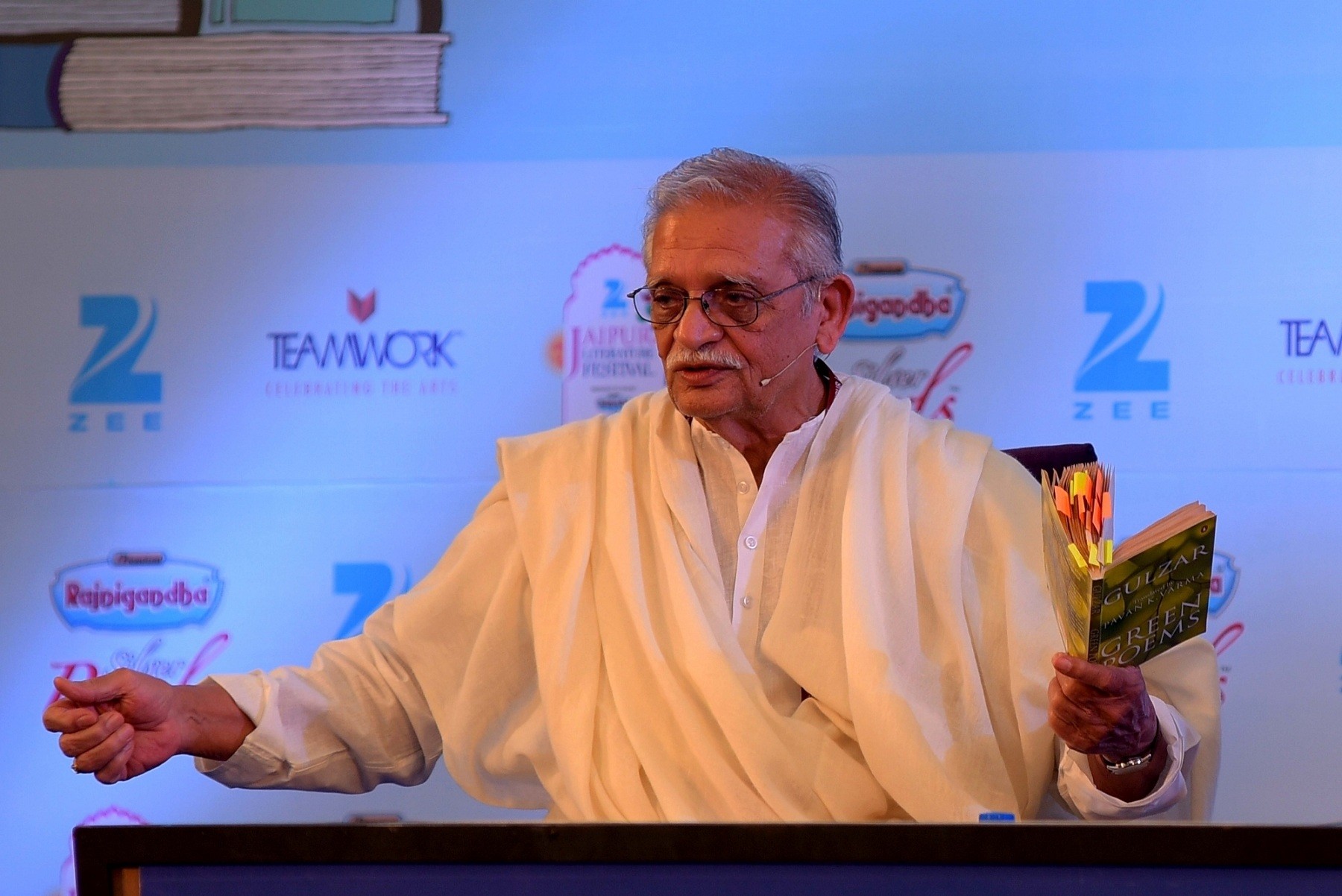 Gulzar. Image credit: IANS Gulzar. Image credit: IANS