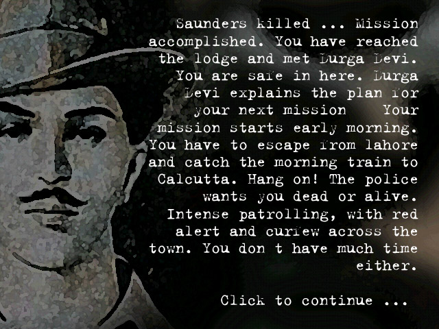Killing British police officer John Saunders is the first mission. (Credit: Neeraj Dikshit) Killing British police officer John Saunders is the first mission. (Credit: Neeraj Dikshit)