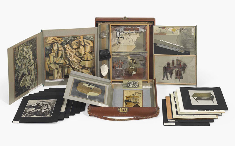 Marcel Duchamp's miniatures. (Image credit: www.christies.com) Marcel Duchamp's miniatures. (Image credit: www.christies.com)