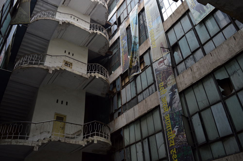 The inner stairway used by visitors. Credit: Apoorv Tiwary The inner stairway used by visitors. Credit: Apoorv Tiwary