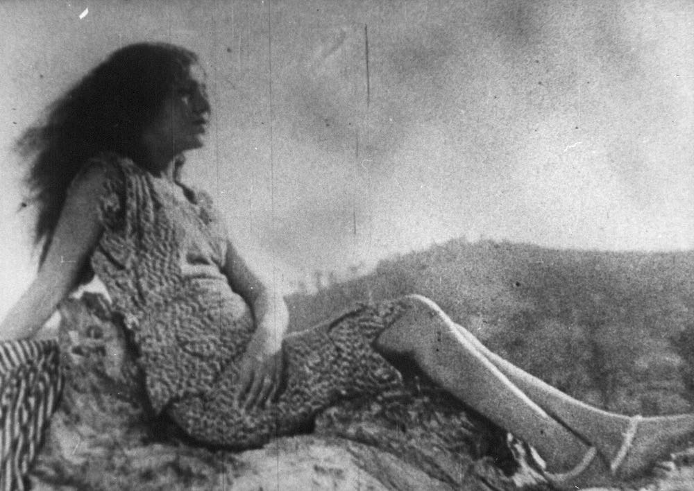 In a publicity still for the 1931 film 'Alam Ara', the first-ever Indian talkie, the actress Zubeida reclines upon a rocky peak, feet bare, hair loose and flowing, attired in a…now, wait. What is she wearing? In a publicity still for the 1931 film 'Alam Ara', the first-ever Indian talkie, the actress Zubeida reclines upon a rocky peak, feet bare, hair loose and flowing, attired in a…now, wait. What is she wearing?
