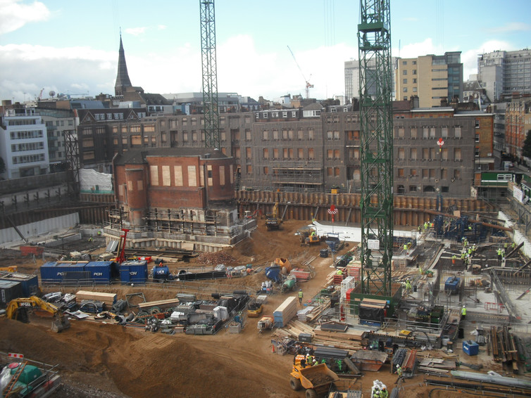 Building big in central London. lucyrfisher/Flickr, CC BY Building big in central London. lucyrfisher/Flickr, CC BY