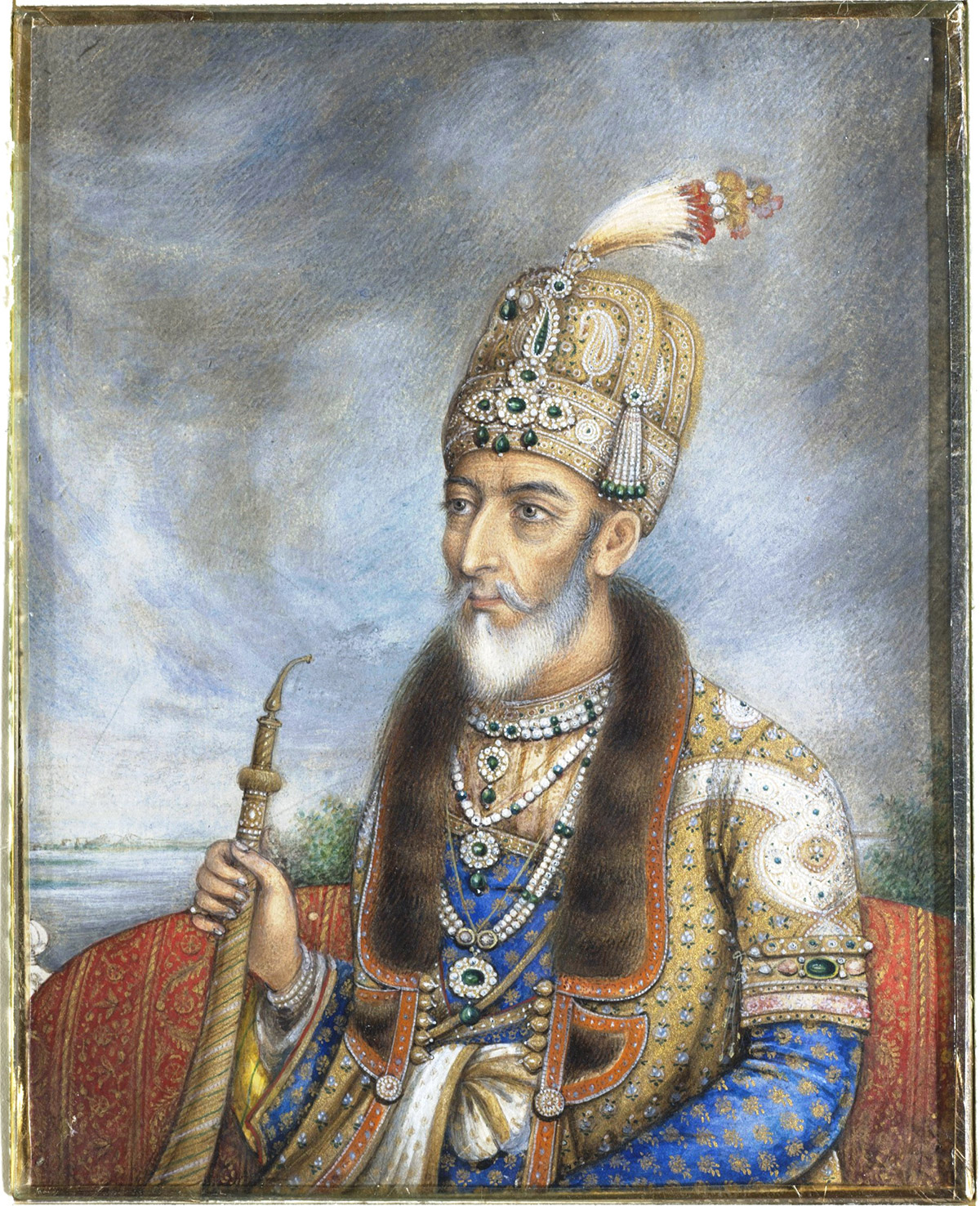 Bahadur Shah Zafar faced trial for treason and other charges, was found guilty and exiled to Burma. Credit: Wikimedia Commons Bahadur Shah Zafar faced trial for treason and other charges, was found guilty and exiled to Burma. Credit: Wikimedia Commons