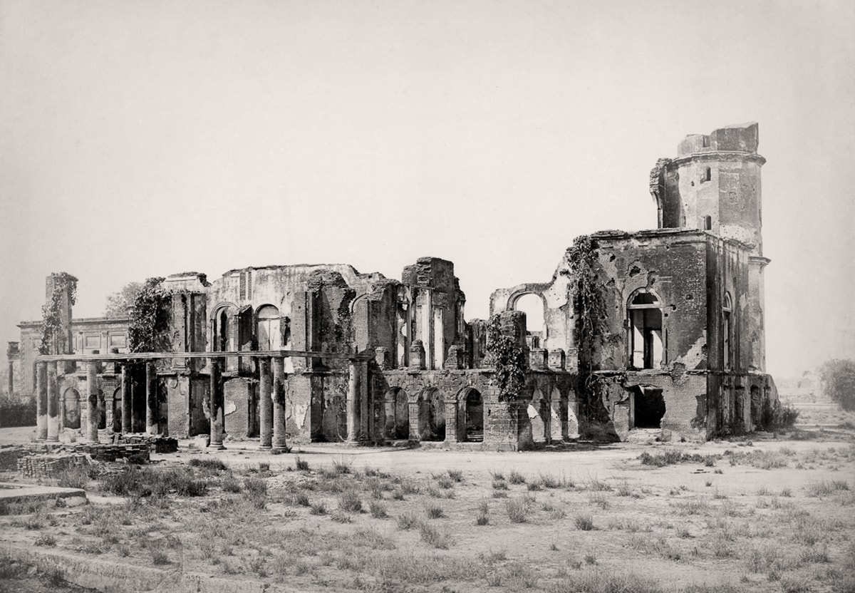 Lucknow, ruins of the Residency, c. 1860. Courtesy: MAP/Tasveer Lucknow, ruins of the Residency, c. 1860. Courtesy: MAP/Tasveer