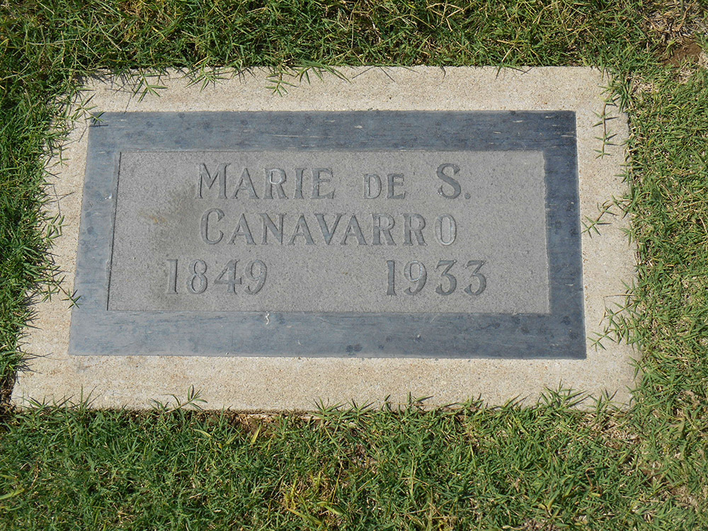 Countess Canavarro’s grave in Forest Lawn Memorial Park, Glendale. Photot courtesy: Findagrave.com Countess Canavarro’s grave in Forest Lawn Memorial Park, Glendale. Photot courtesy: Findagrave.com