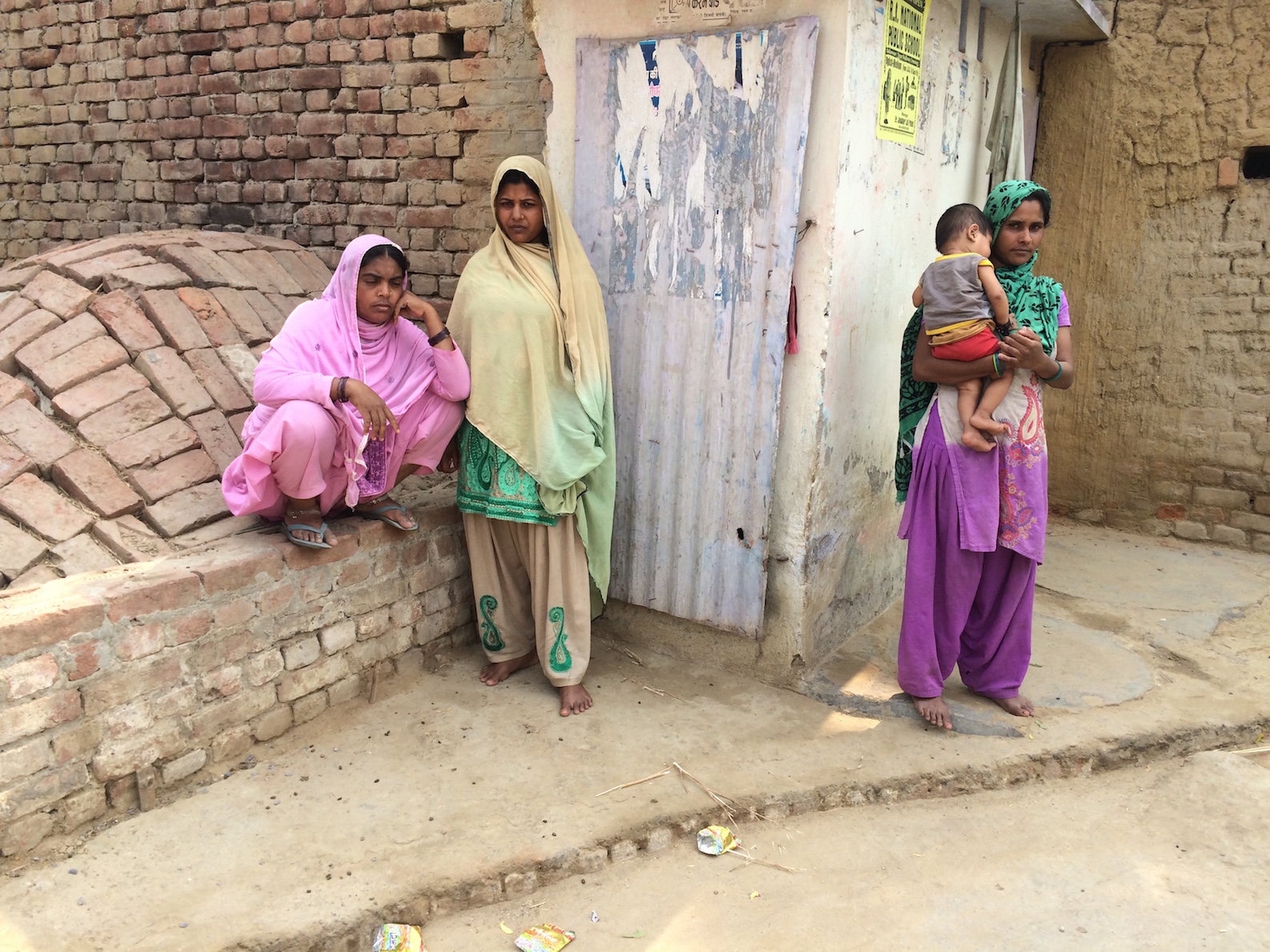 In June 2002, the Muslim families of Mohan Mundera sent away the women and children, fearing for their safety. In June 2002, the Muslim families of Mohan Mundera sent away the women and children, fearing for their safety.