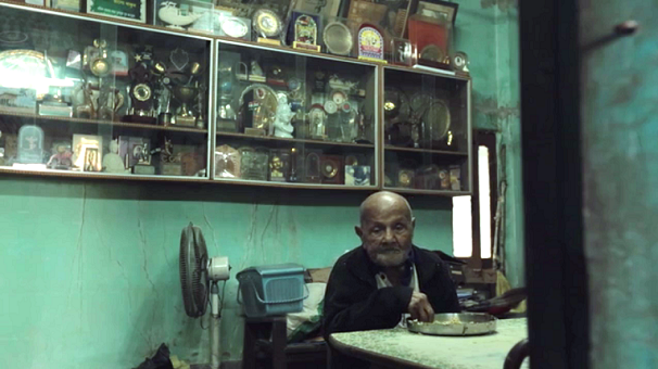 A Very Old Man with Enormous Wings. Courtesy Films Division. A Very Old Man with Enormous Wings. Courtesy Films Division.