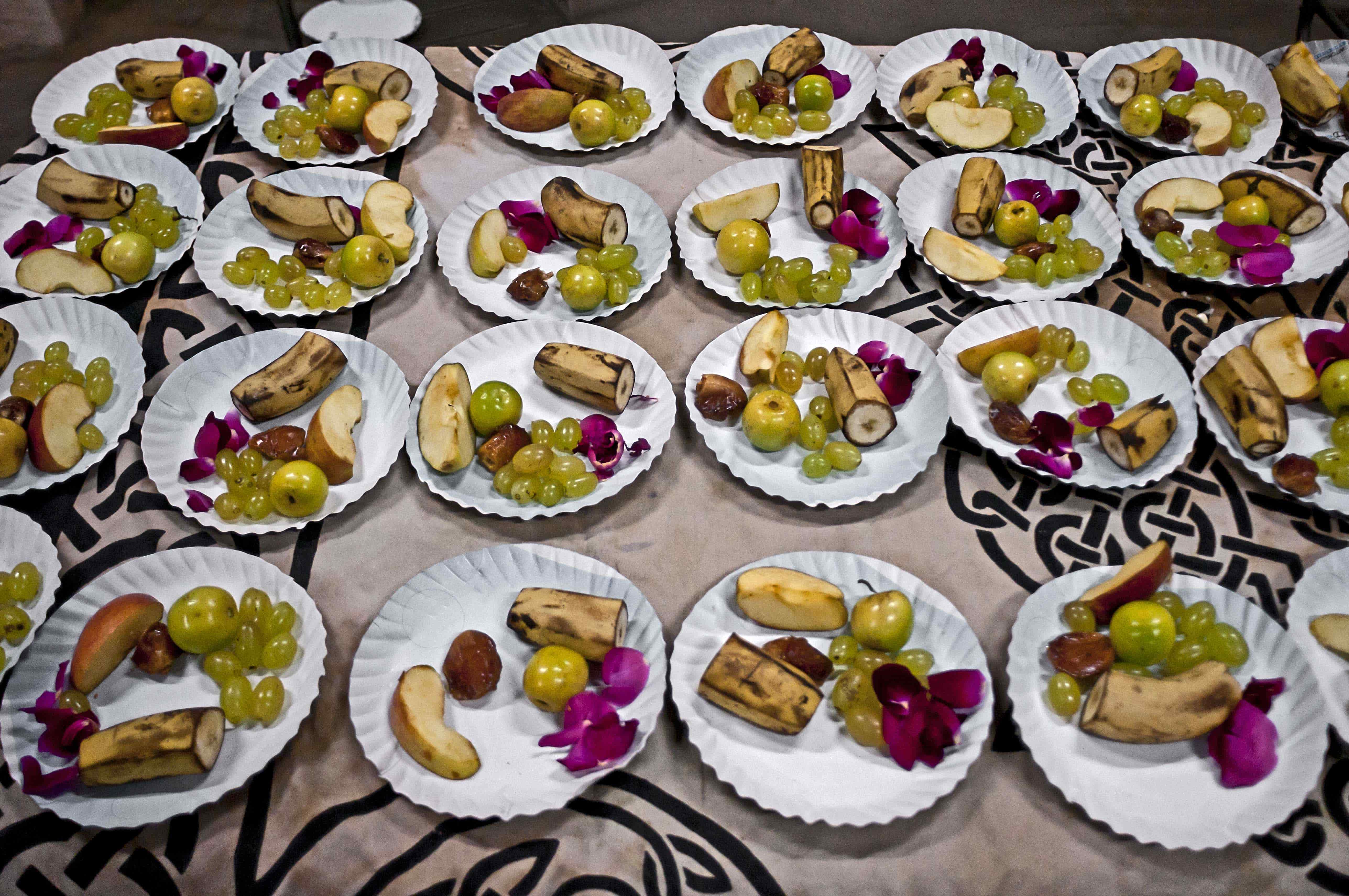 Malida platters (Image credit: Bindi Sheth). Malida platters (Image credit: Bindi Sheth).