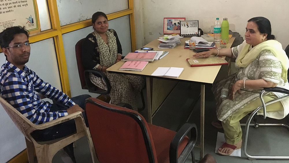Dr Naghma (on the right) with Mohammed Salman, a social worker and counsellor Rita Rani who led the teams in brothels looking for TB cases Dr Naghma (on the right) with Mohammed Salman, a social worker and counsellor Rita Rani who led the teams in brothels looking for TB cases