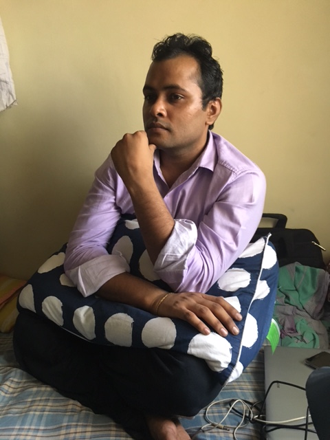 Dr Rohit Tated who was assaulted by relatives of a deceased patient. (Photo: Priyanka Vora) Dr Rohit Tated who was assaulted by relatives of a deceased patient. (Photo: Priyanka Vora)