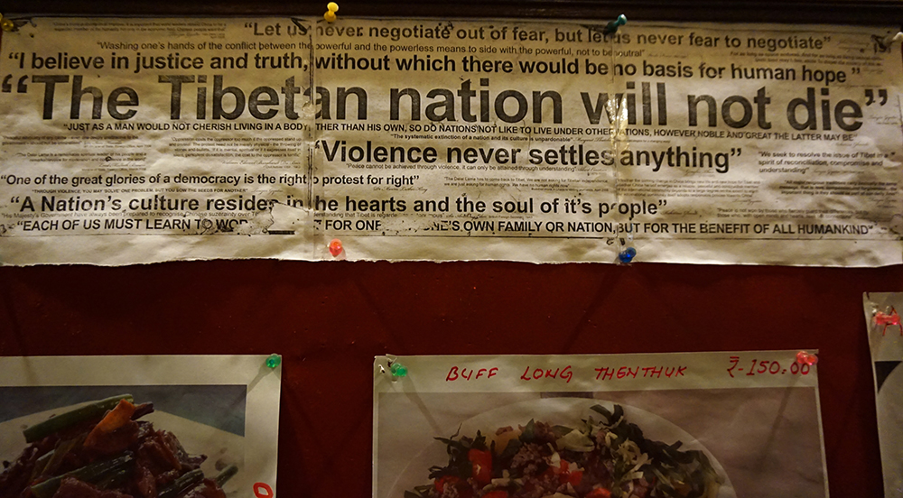 Tibetans says the Chinese government is destroying their culture in Tibet, in an attempt to assimilate the Tibetan population. Image: Amelia Andrews Tibetans says the Chinese government is destroying their culture in Tibet, in an attempt to assimilate the Tibetan population. Image: Amelia Andrews