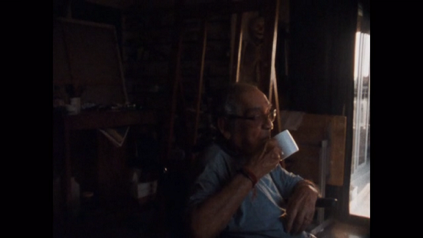 Akbar Padamsee in ‘Events in a Cloud Chamber’ (2016). Akbar Padamsee in ‘Events in a Cloud Chamber’ (2016).