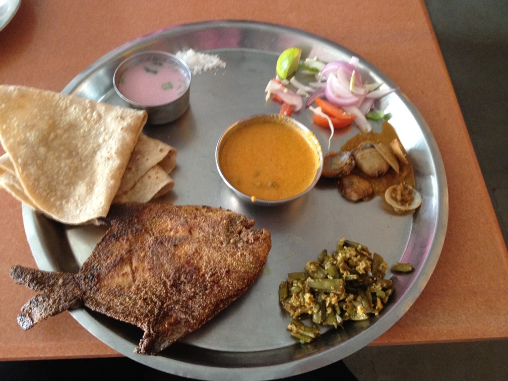 Malwani thali. Credit: Wikimedia Commons Malwani thali. Credit: Wikimedia Commons
