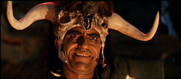 Amrish Puri as Mola Ram. Amrish Puri as Mola Ram.