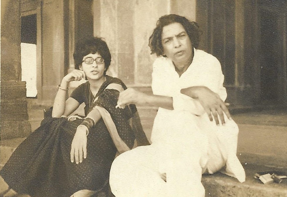 Garm Hava’s writers Shama Zaidi and Kaifi Azmi on the movie’s sets. Courtesy MS Sathyu. Garm Hava’s writers Shama Zaidi and Kaifi Azmi on the movie’s sets. Courtesy MS Sathyu.