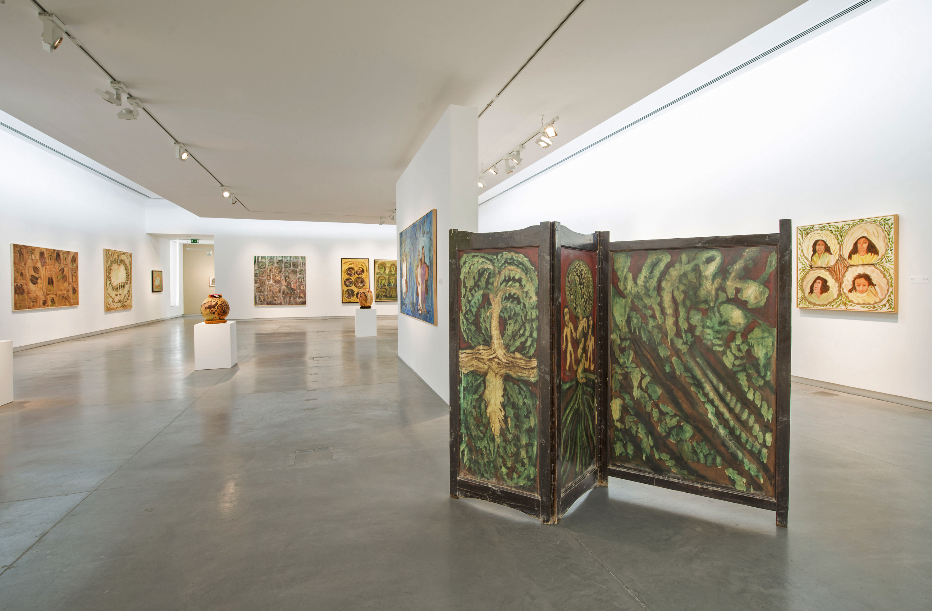 An installation by artist Kamala Ishaq from Sudan. An installation by artist Kamala Ishaq from Sudan.
