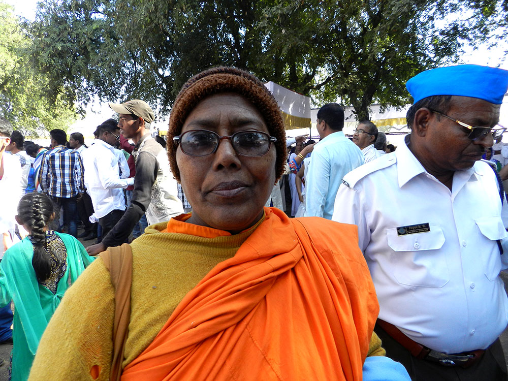 Bhikkuni Purnima, a Buddhist nun from Delhi. Photo Credit: Mridula Chari Bhikkuni Purnima, a Buddhist nun from Delhi. Photo Credit: Mridula Chari