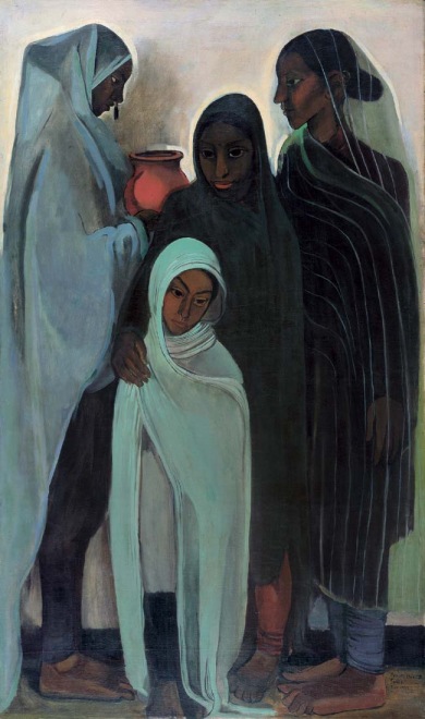 'Hill Women', by Sher-Gil. 'Hill Women', by Sher-Gil.
