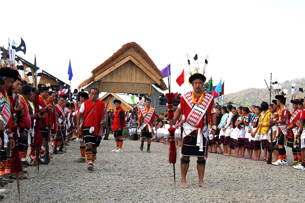 Angami tribe, Nagaland. Image credit: Yves Picq (Wikimedia Commons) Angami tribe, Nagaland. Image credit: Yves Picq (Wikimedia Commons)
