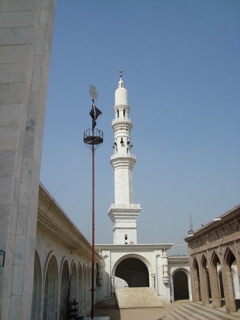 The minaret of the mosque in Pattoki. Credit: Haroon Khalid The minaret of the mosque in Pattoki. Credit: Haroon Khalid