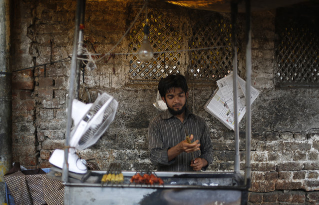 According to a 2014 study, 61% of Delhi residents are meat-eaters. Image credit: Reuters According to a 2014 study, 61% of Delhi residents are meat-eaters. Image credit: Reuters