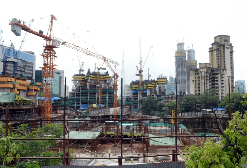 The construction industry has a huge appetite for sand because concrete needs sand as does cement. (Photo credit: Indranil Mukherjee/AFP). The construction industry has a huge appetite for sand because concrete needs sand as does cement. (Photo credit: Indranil Mukherjee/AFP).
