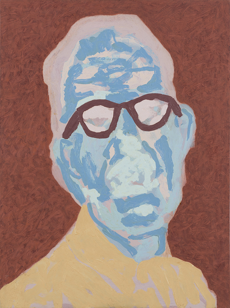 GIEVE PATEL, Meditations on Old Age, oil on board, 24 x 18 in GIEVE PATEL, Meditations on Old Age, oil on board, 24 x 18 in