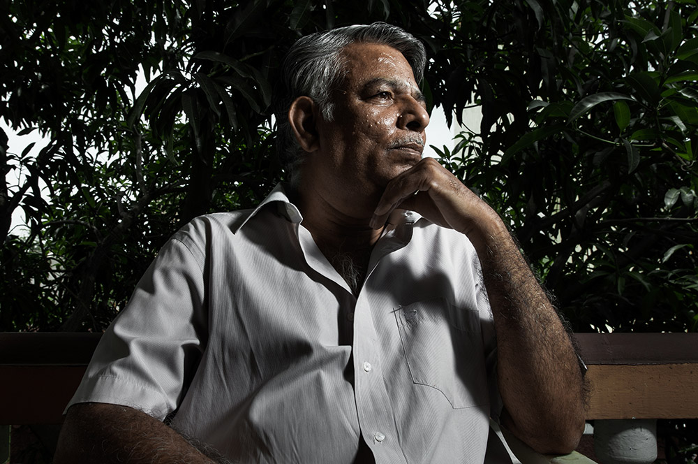 'He was a no-nonsense family man who had earned himself a reputation as a diligent and scrupulous worker.' Credit: Naveen PM 'He was a no-nonsense family man who had earned himself a reputation as a diligent and scrupulous worker.' Credit: Naveen PM