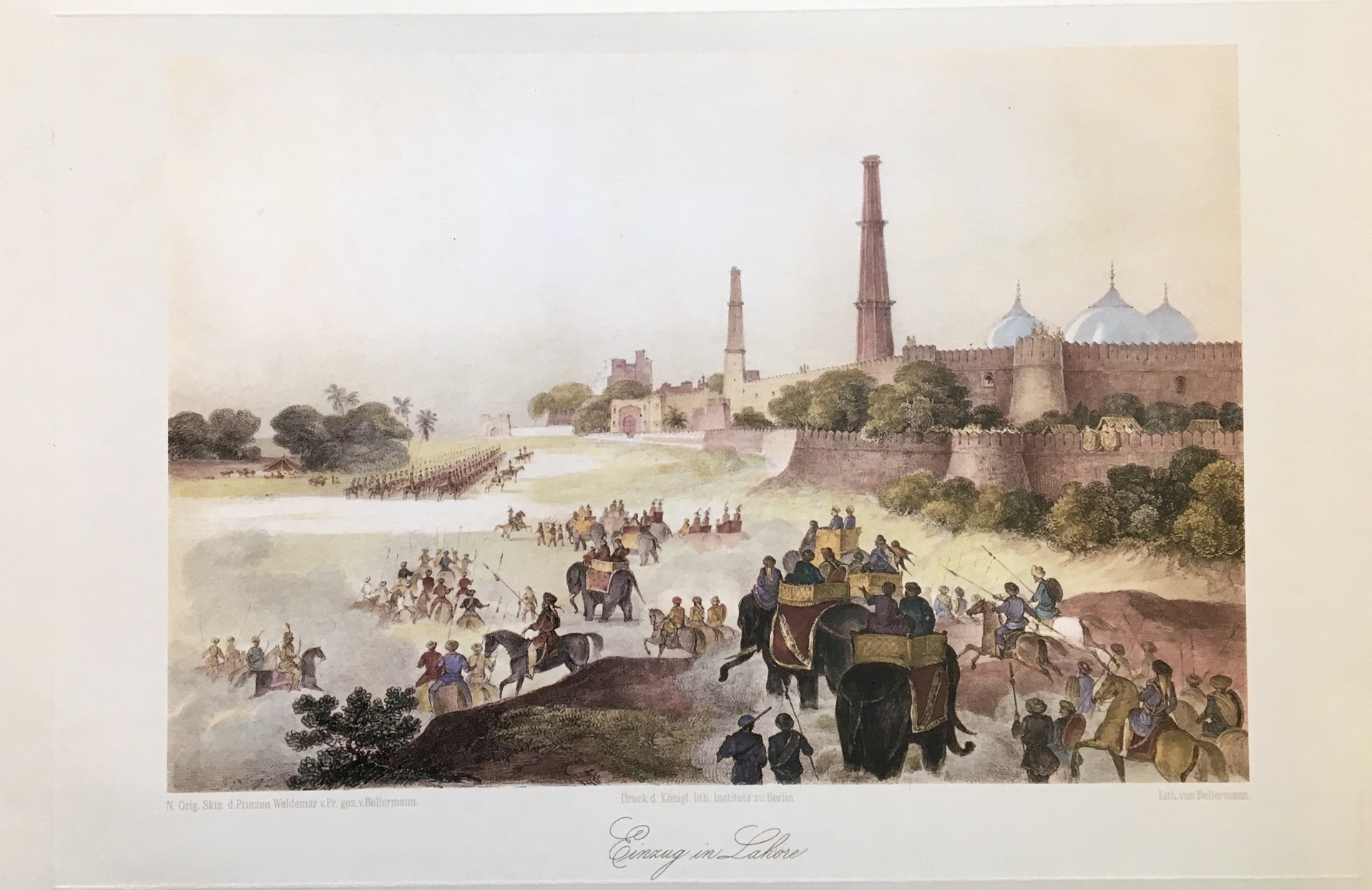 Prince Waldemar in Lahore. Prince Waldemar in Lahore.
