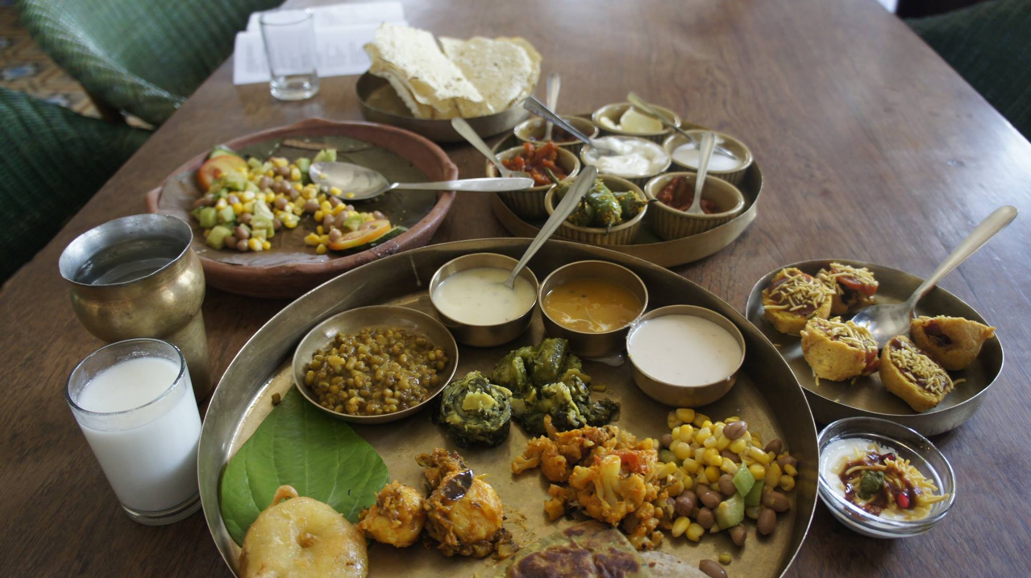 Gujarati thali. Credit: Wikimedia Commons Gujarati thali. Credit: Wikimedia Commons