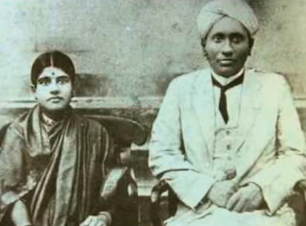 Raman and his wife. Image credit: Videograb via Youtube.com Raman and his wife. Image credit: Videograb via Youtube.com