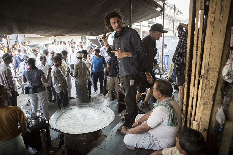 Garth Davis on the Lion shoot. Garth Davis on the Lion shoot.
