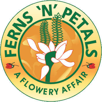 Ferns N Petals' old logo. Ferns N Petals' old logo.