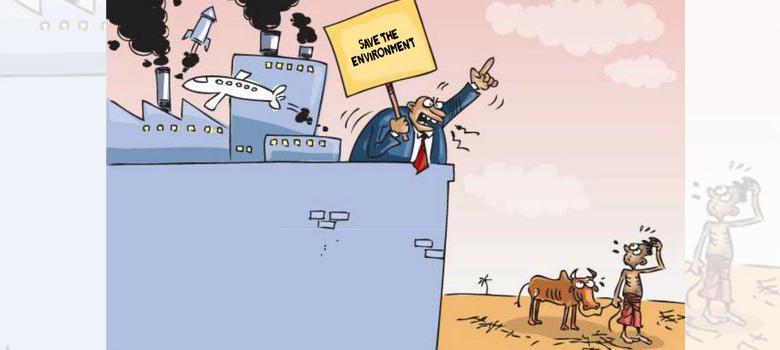 In cartoons: Climate haggling in Paris gets seriously sent up