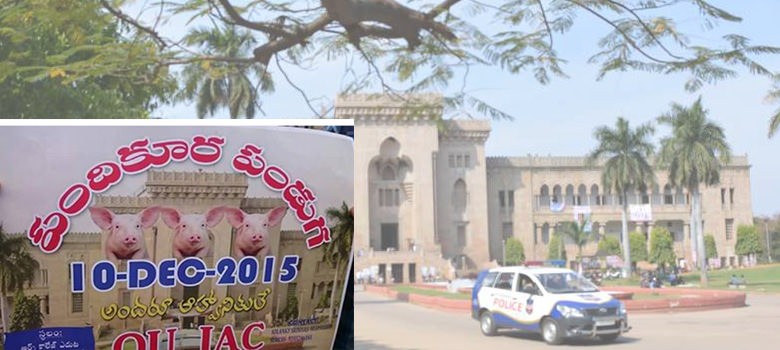 Beef festival row: Police arrest protesting BJP MLA, detain eight students