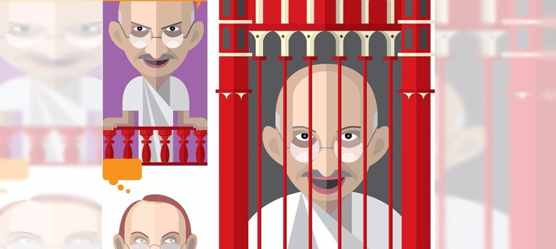 From Gandhi to Arindam Chaudhuri: An illustrated history of free speech in India
