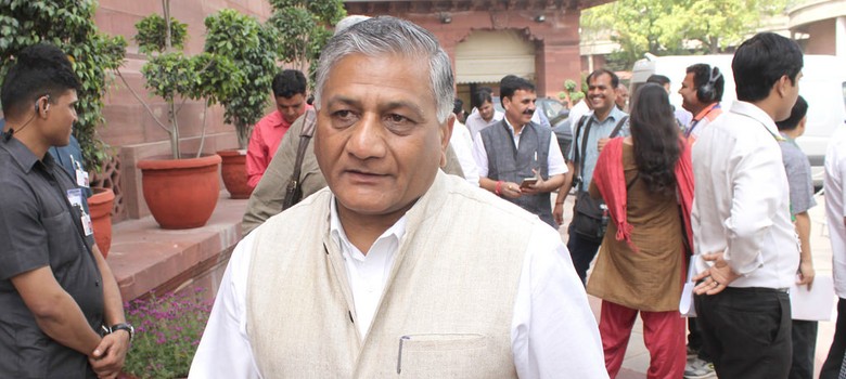 Dog remark: Court dismisses petition for FIR against VK Singh