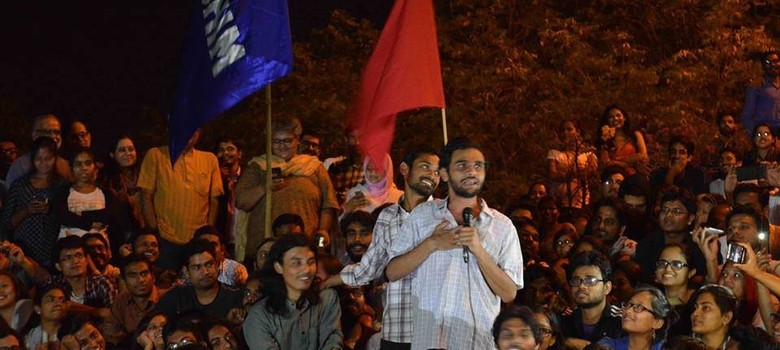 JNU student Umar Khalid's talk at Ramjas College cancelled after ABVP protests turn violent